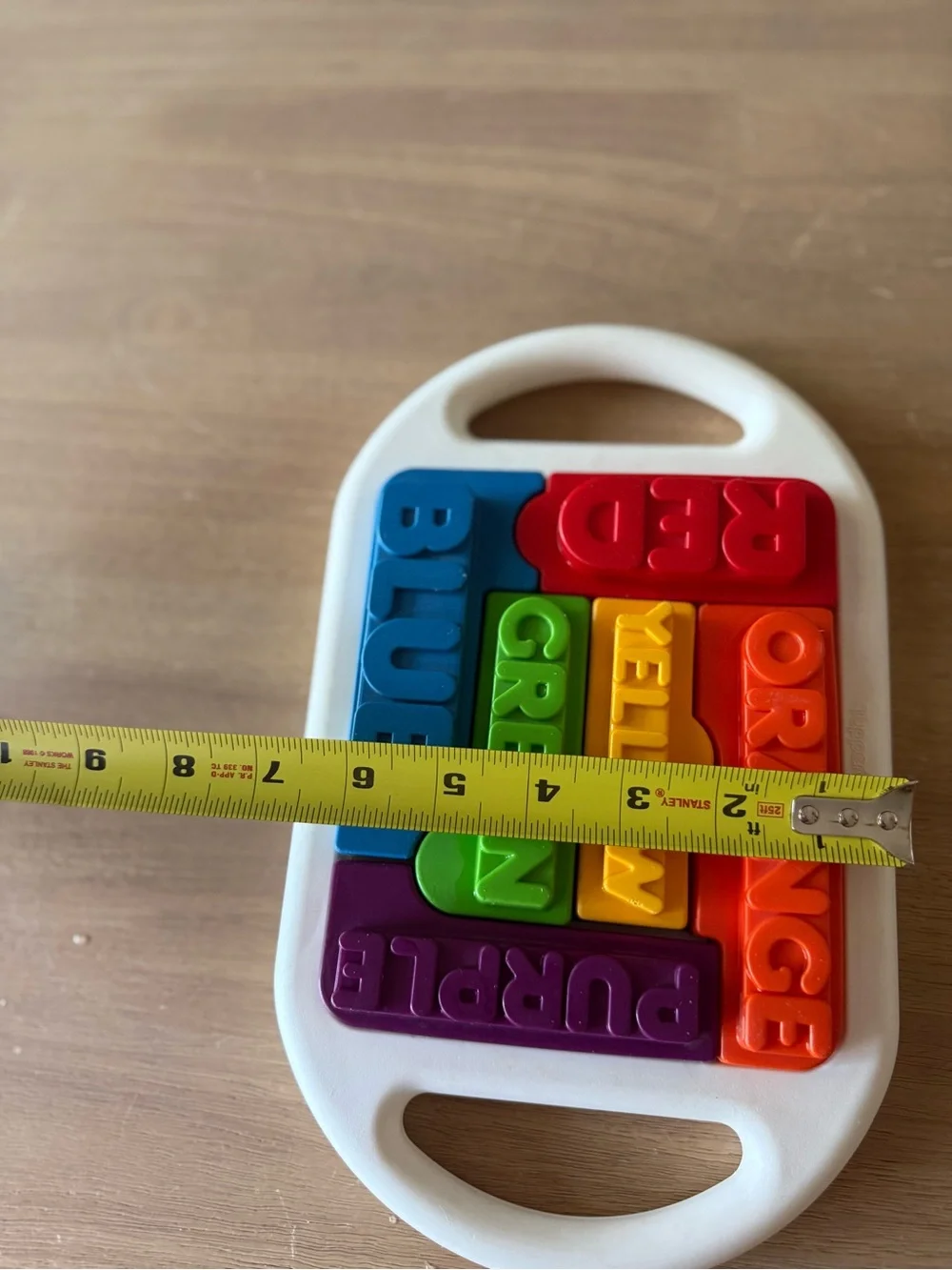 Tupperware Tuppertoys Vintage 1989 What’s Inside Color Puzzle Kids Toy Plastic